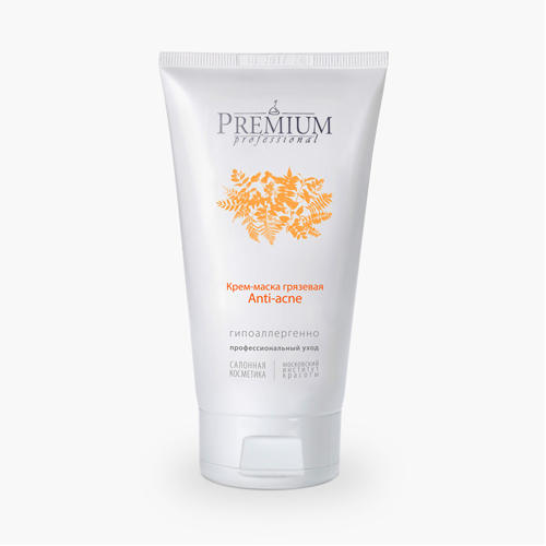 Premium Крем-маска грязевая Anti-acne, 150 мл (Premium, Pr