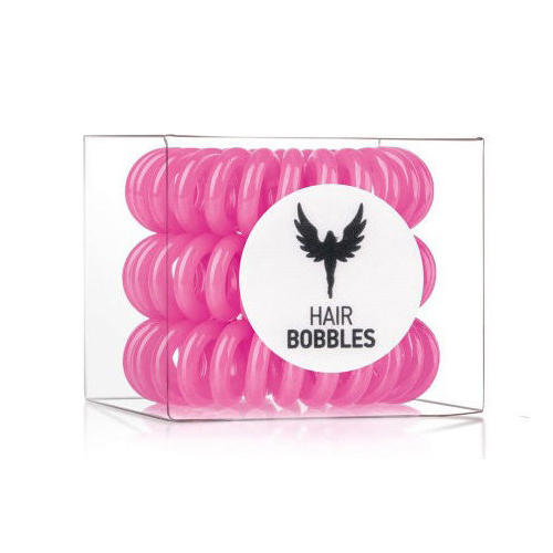 Hair Bobbles Резинка для волос Hair Bobbles Розовая, 3 шт. (