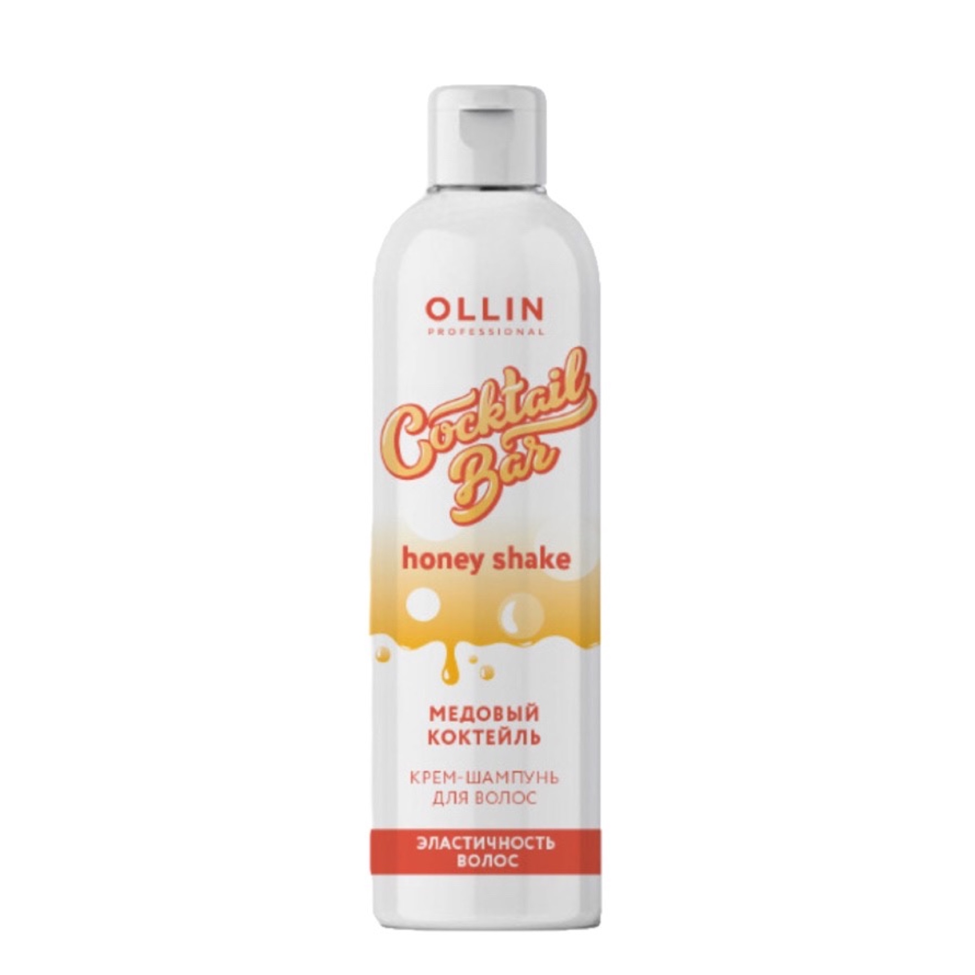 Ollin Professional Крем-шампунь Медовый коктейль для эласт