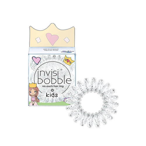 Invisibobble Резинка для волос Kids princess sparkle прозрач
