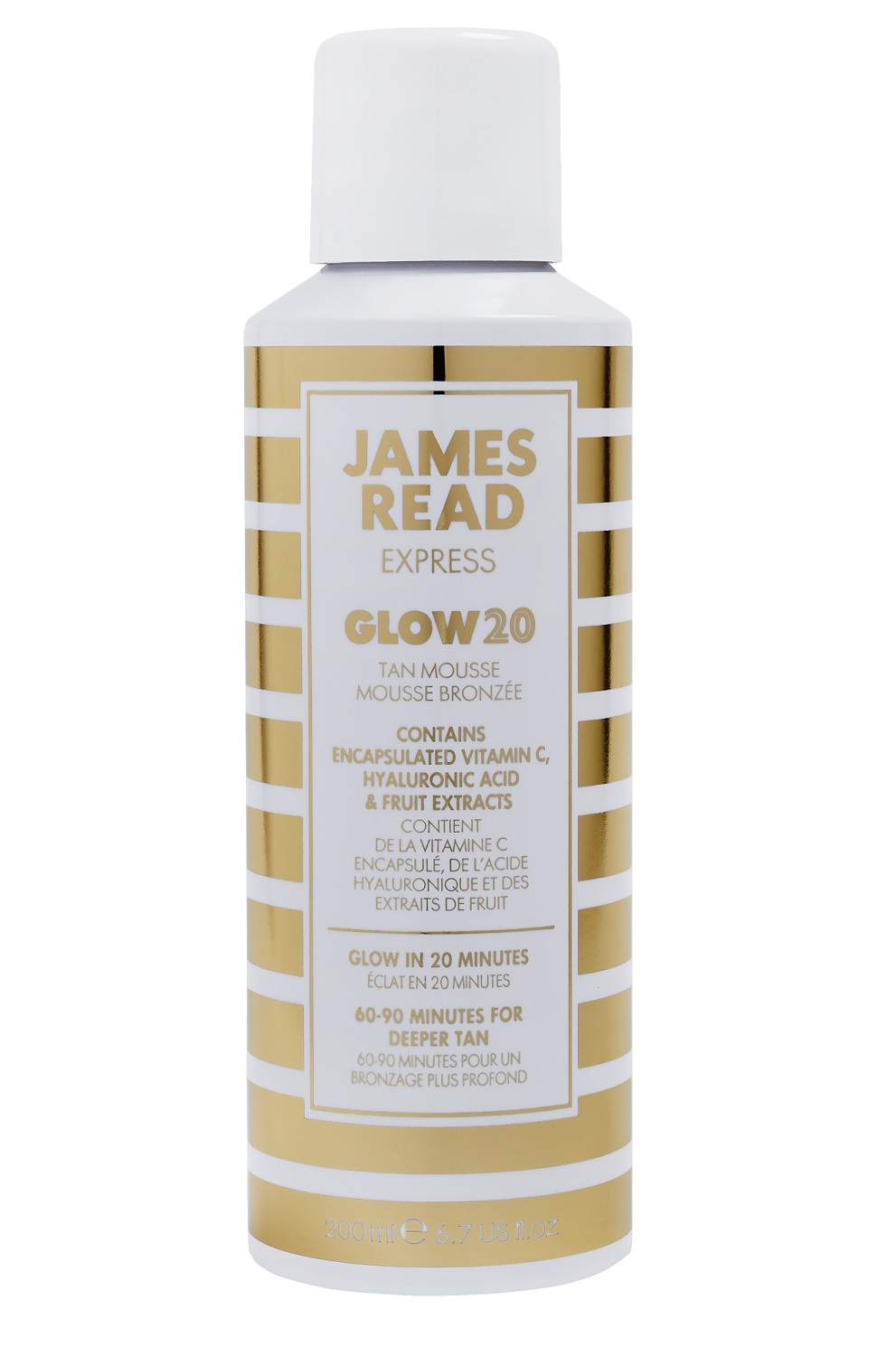 James Read Мусс для быстрого загара Mousse Glow, 200 мл (Jam