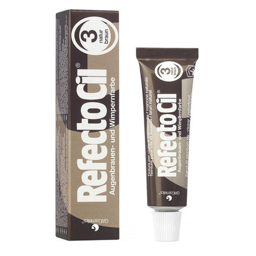 RefectoCil Краска коричневая для ресниц № 3, 15 мл (RefectoC
