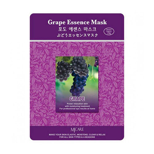 Mijin Тканевая маска виноград Grape Essence Mask Mijin 23 г 