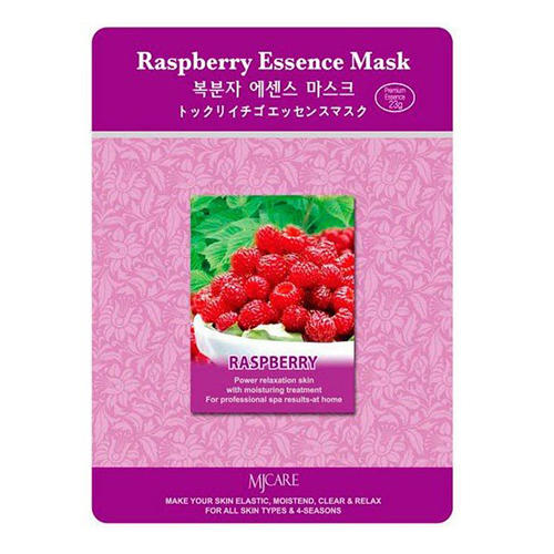 Mijin Маска тканевая малина Raspberry Essence Mask, 1 шт (Mi