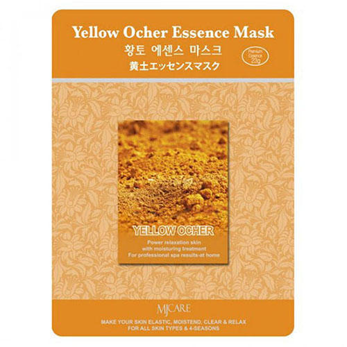 Mijin Тканевая маска охра Yellow Ocher Essence Mask Mijin 23