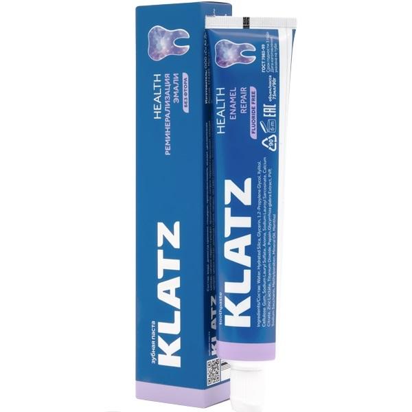 Klatz Зубная паста Реминерализация эмали, 75 мл (Klatz, He