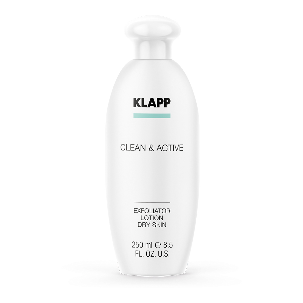 Klapp Эксфолиатор для сухой кожи, 250 мл (Klapp, Clean & act