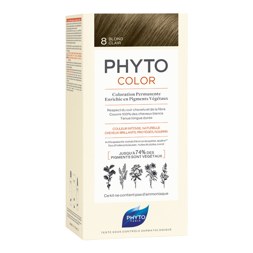 Phyto 8 Фитоколор Краска для волос Светлый блонд (Phyto, Кра
