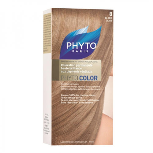Phytosolba Фитоколор  Краска для волос Светлый блонд 8 (Phyt