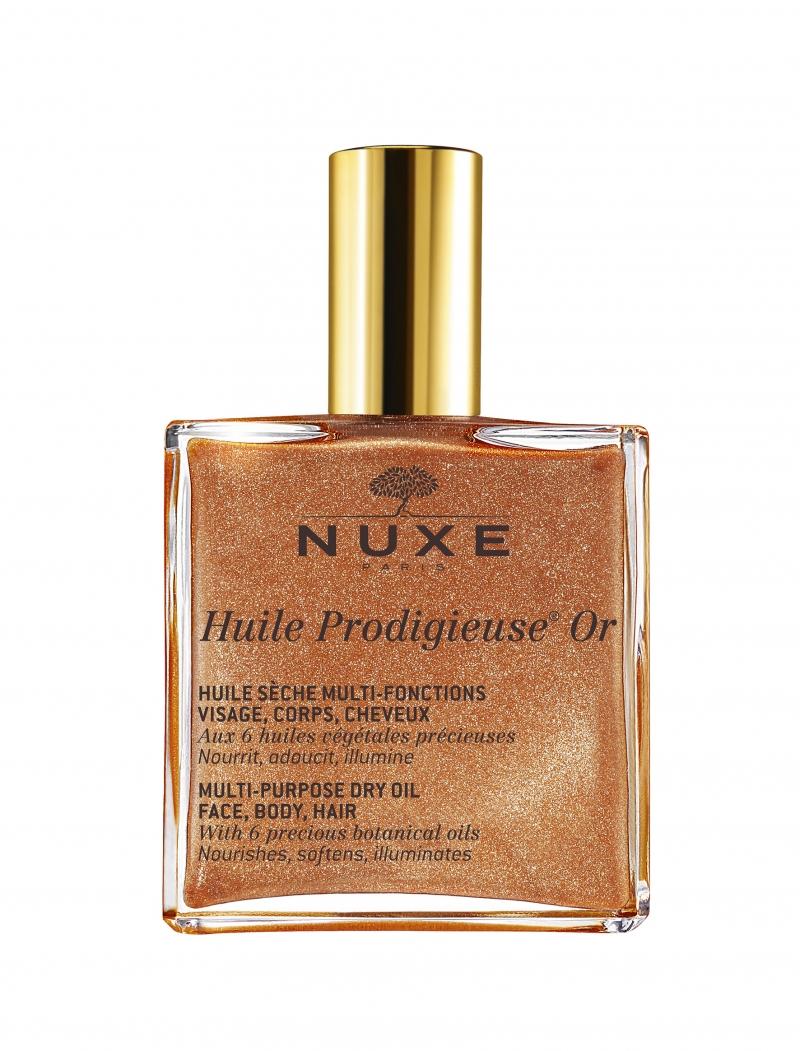 Nuxe Продижьёз Золотое масло для лица, тела и волос Новая фо