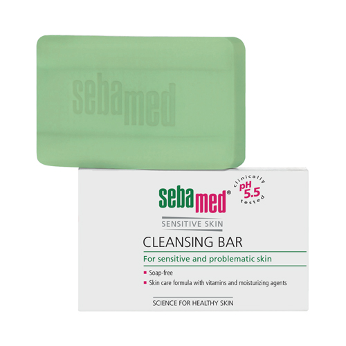 Sebamed Мыло для лица Sensitive Skin cleansing bar 100 гр (S