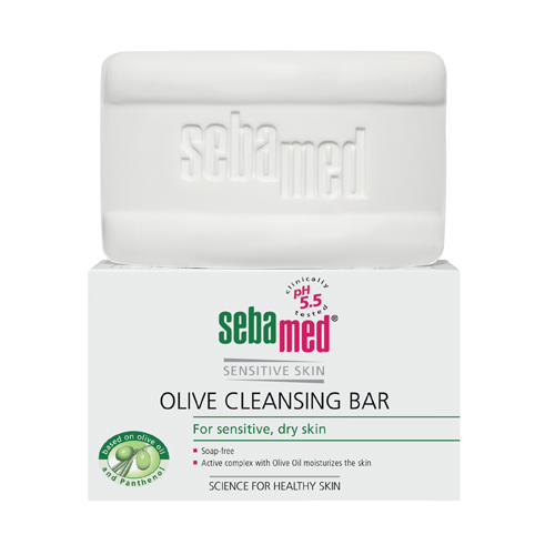 Sebamed Мыло для лица оливковое Sensitive Skin olive cleansi