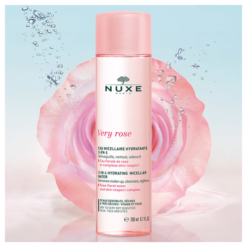 Nuxe Увлажняющая мицеллярная вода для лица и глаз 3 в 1, 200