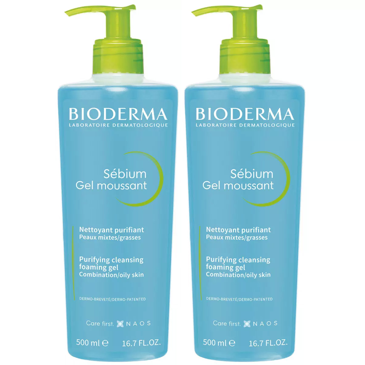 Bioderma Набор: Очищающий гель для жирной и проблемной кожи,