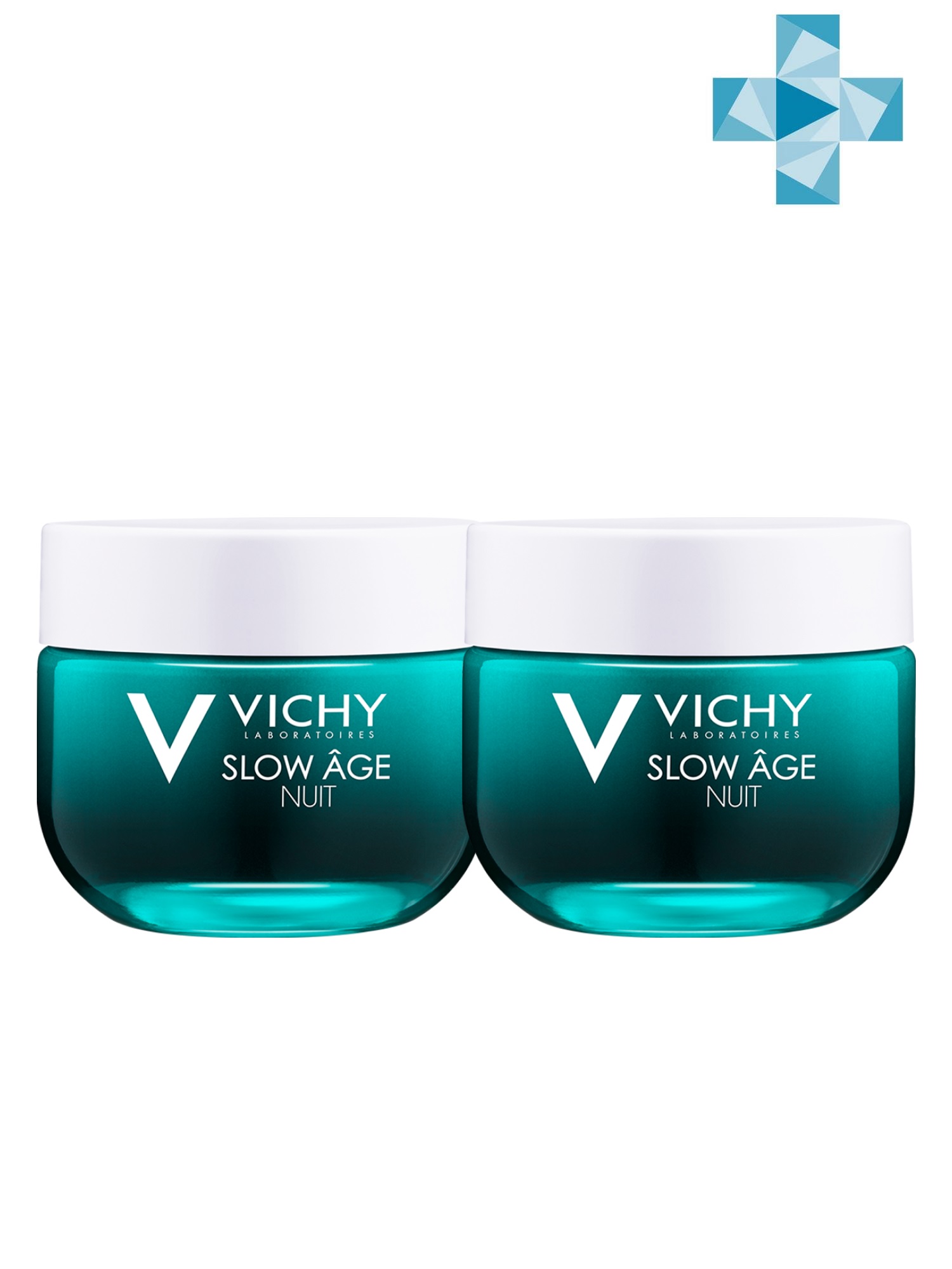 Vichy Комплект Слоу Аж Ночной крем и маска, 2х50 мл (Vichy, 