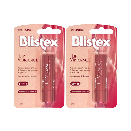 Blistex Комплект Бальзам для губ Lip Vibrance 2х3,69 гр. (Bl