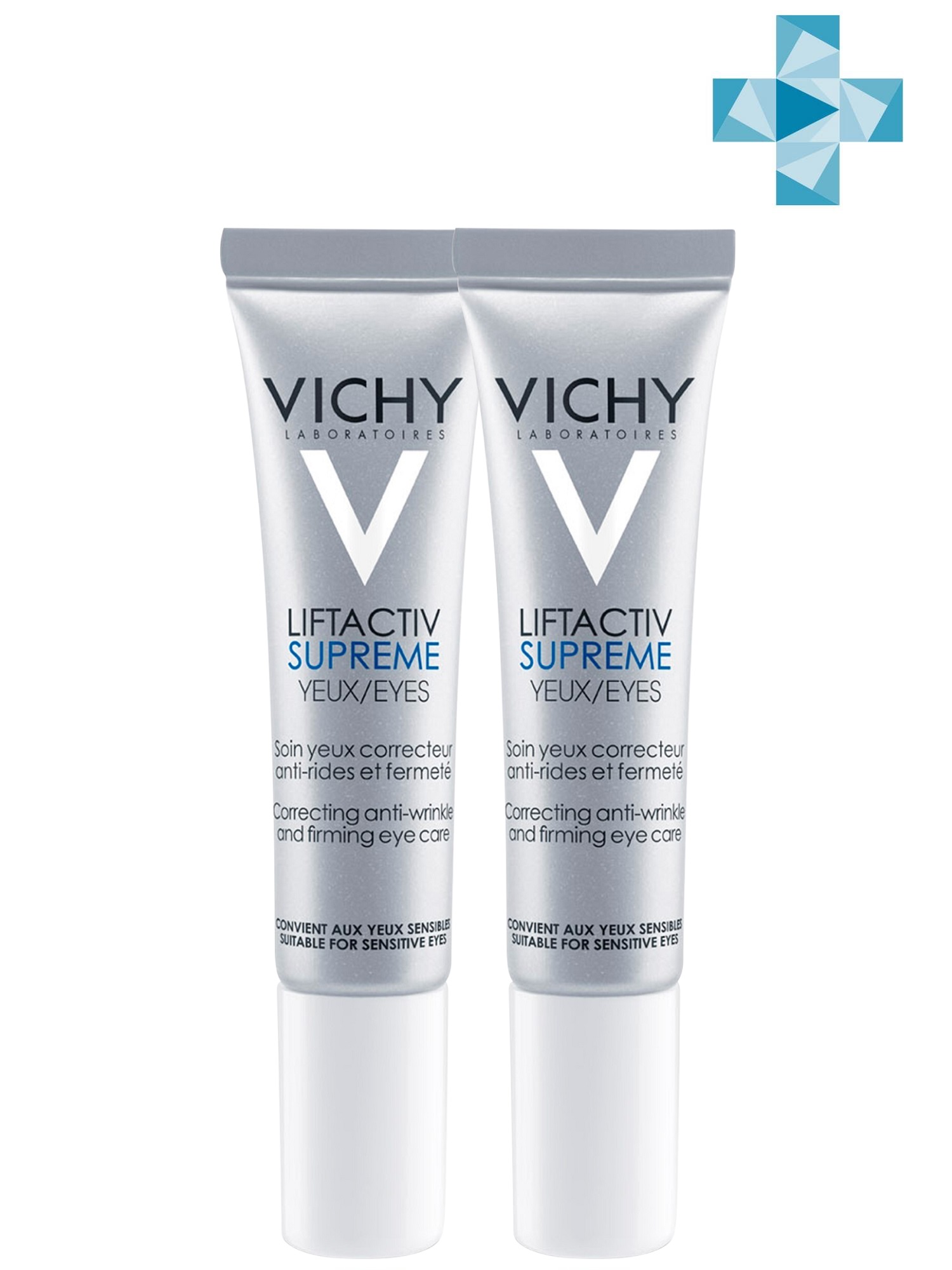 Vichy Комплект ЛифтАктив Дерморесурс крем для контура глаз, 