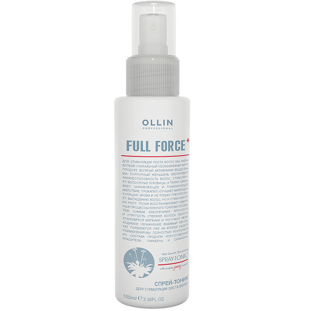 Ollin Professional Спрей-тоник для стимуляции роста волос с 