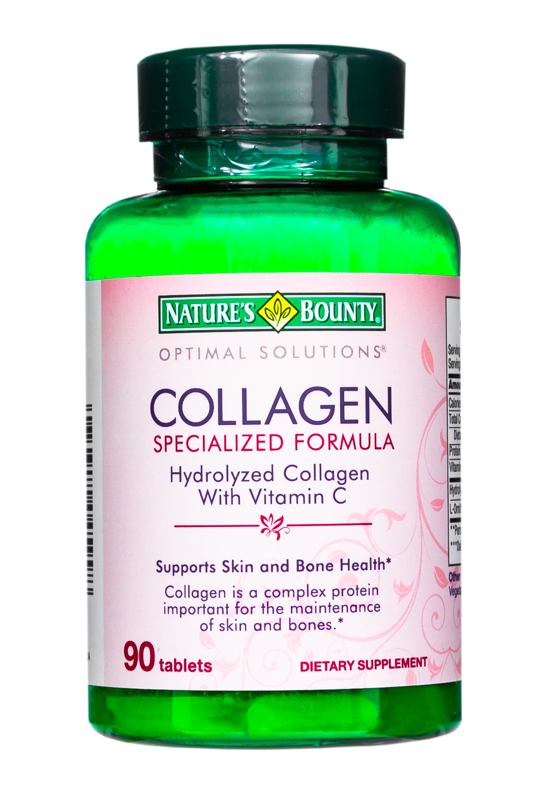 Nature's Bounty Гидролизованный Коллаген с Витамином С 90 та
