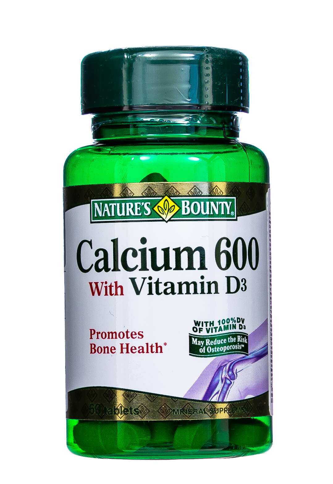 Nature's Bounty Кальций 600 с витамином D 60 таблеток (Natur