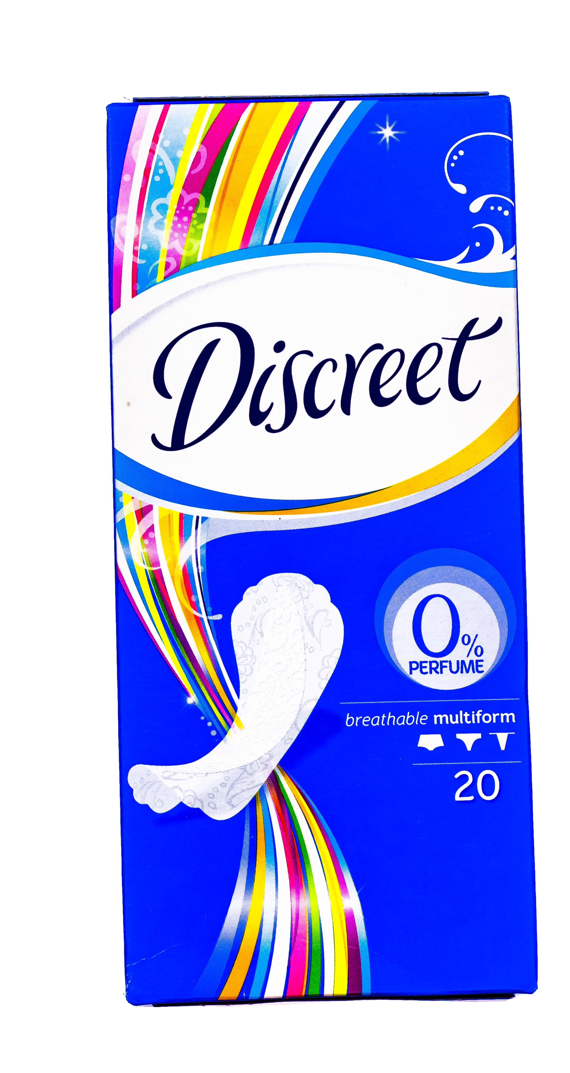 Discreet Ежедневные дышащие прокладки мультиформ, 20 шт (Dis