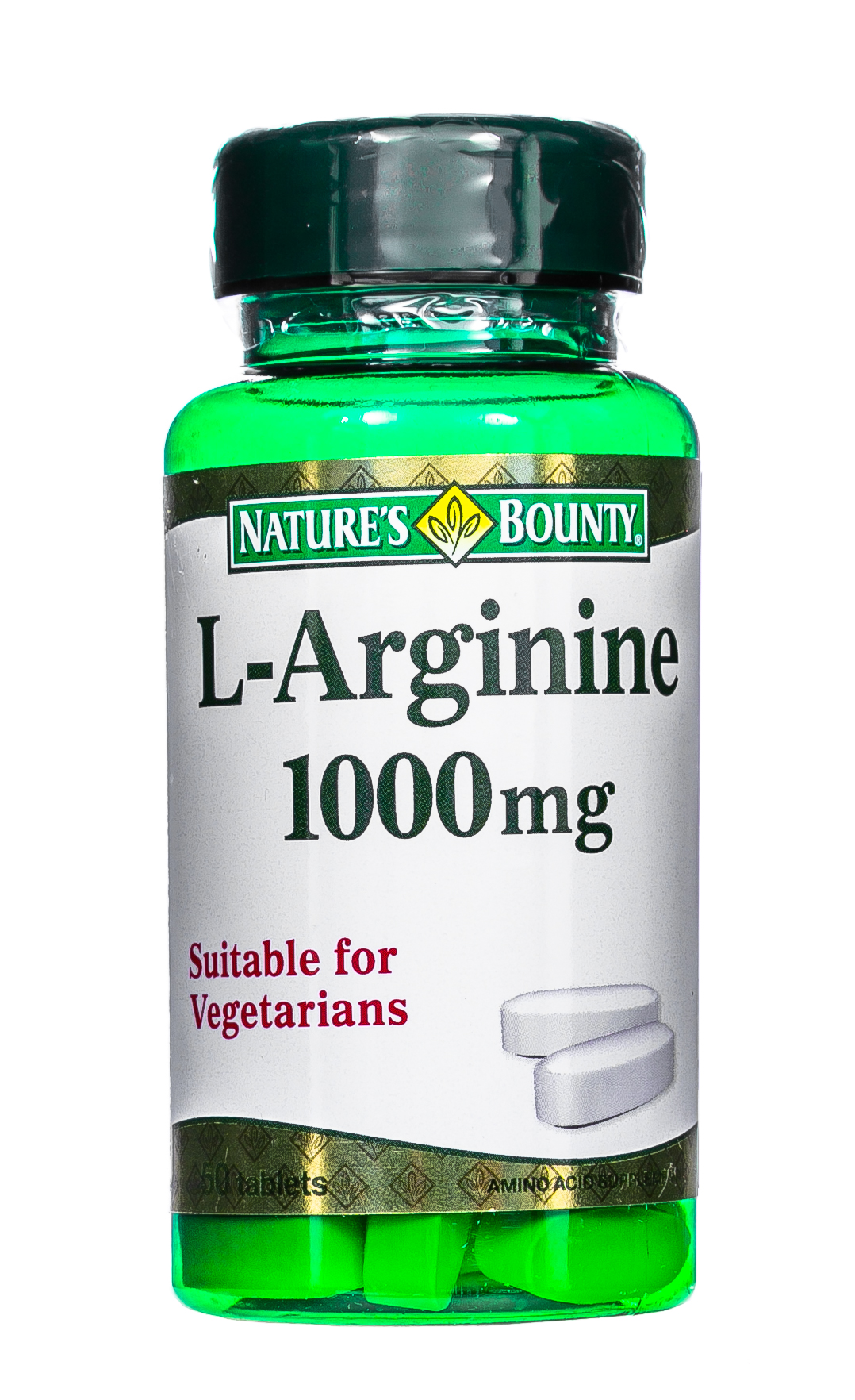 Nature's Bounty L-аргинин 1000 мг 50 таблеток (Nature's Boun