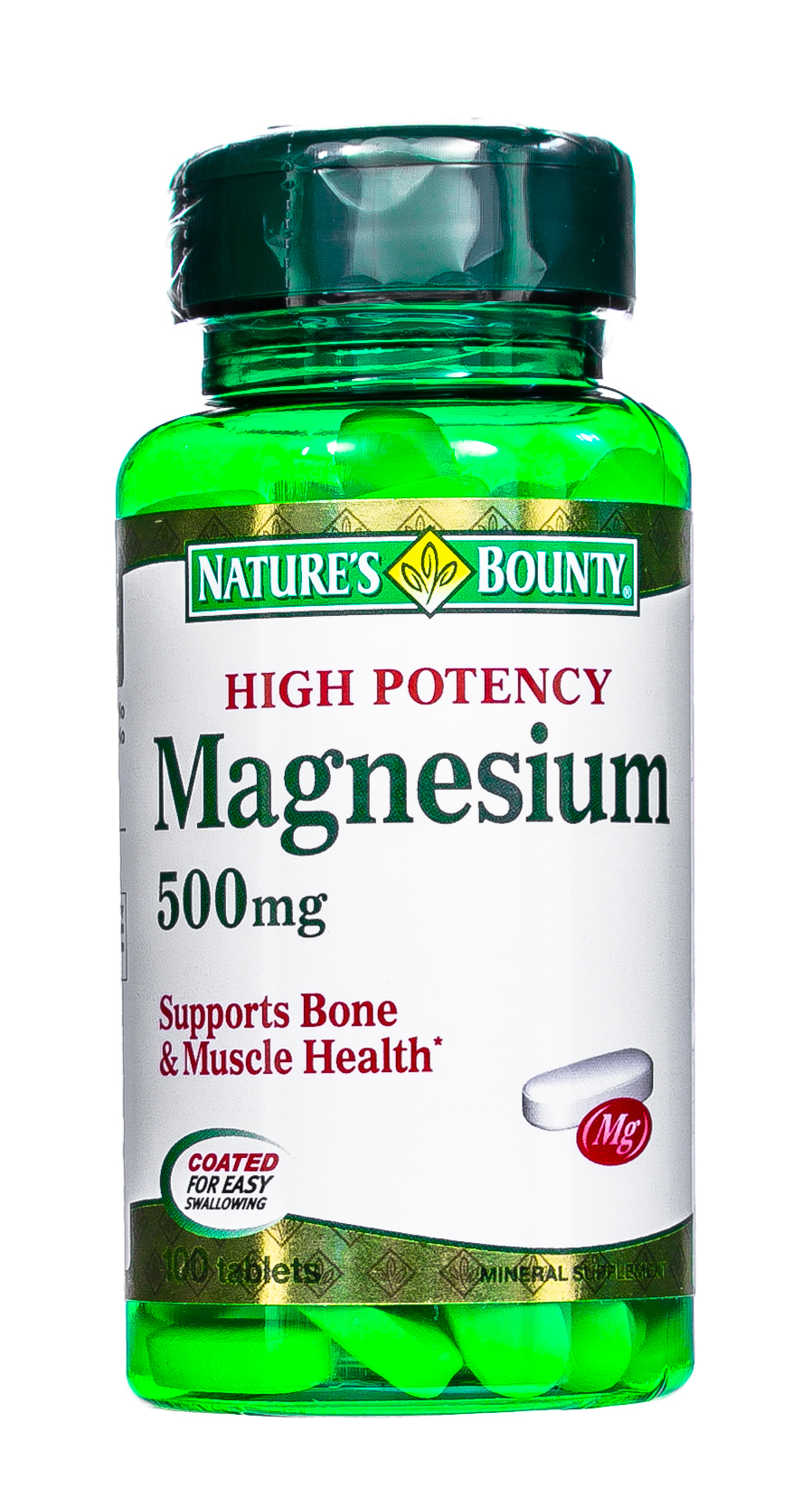Nature's Bounty Магний 500 мг 100 таблеток (Nature's Bounty,