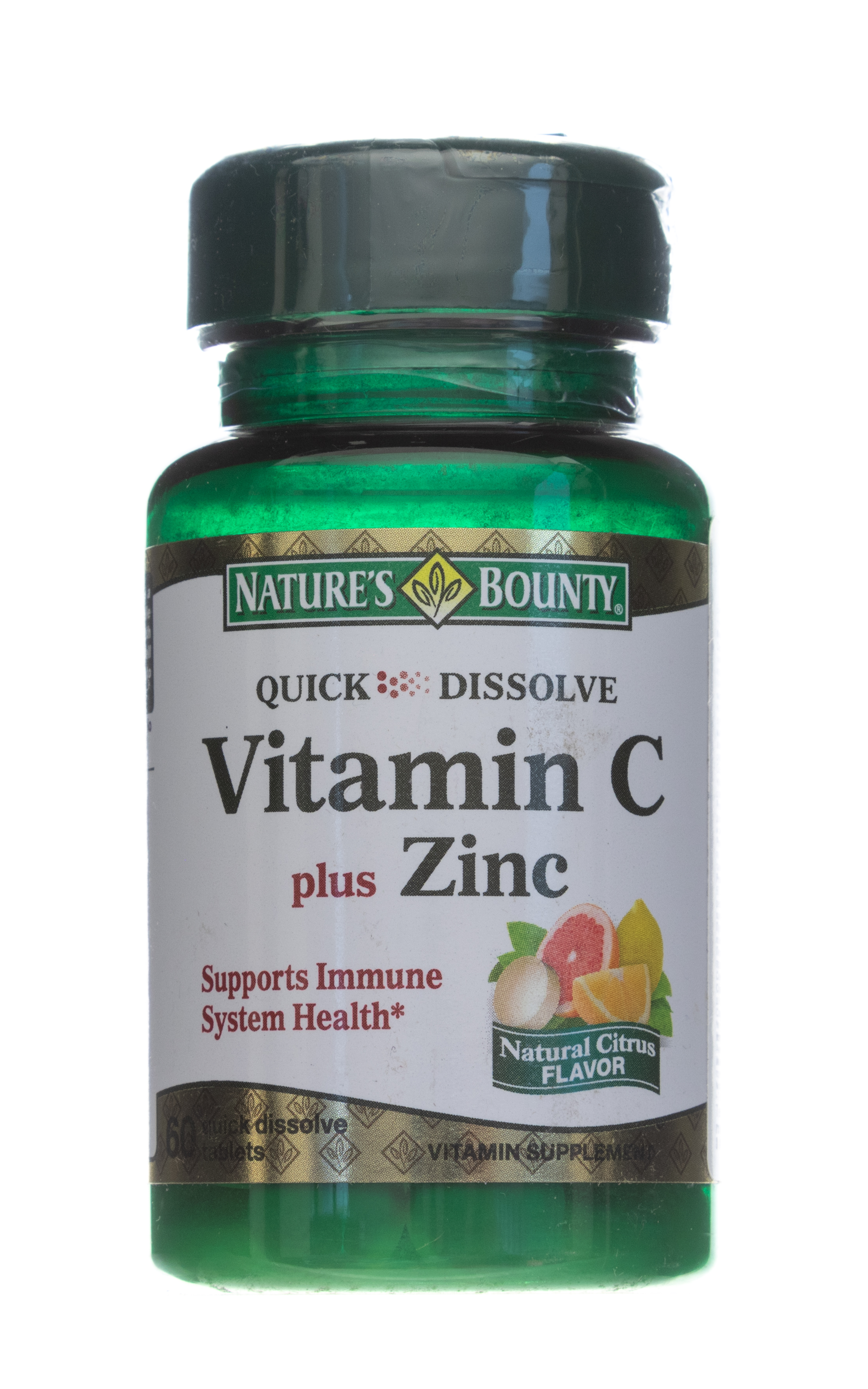 Nature's Bounty Витамин С плюс цинк таб. Растворимые, 750 мг