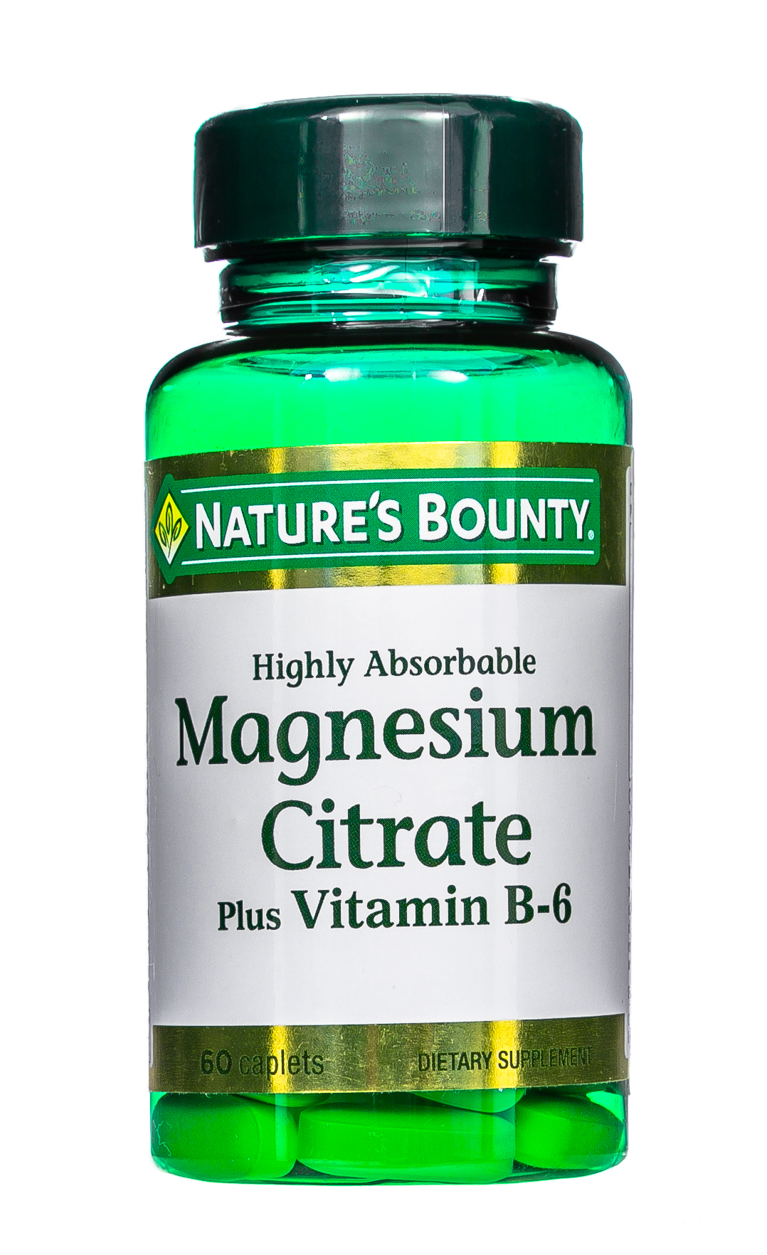 Nature's Bounty Цитрат Магния с витамином В-6 60 таблеток (N