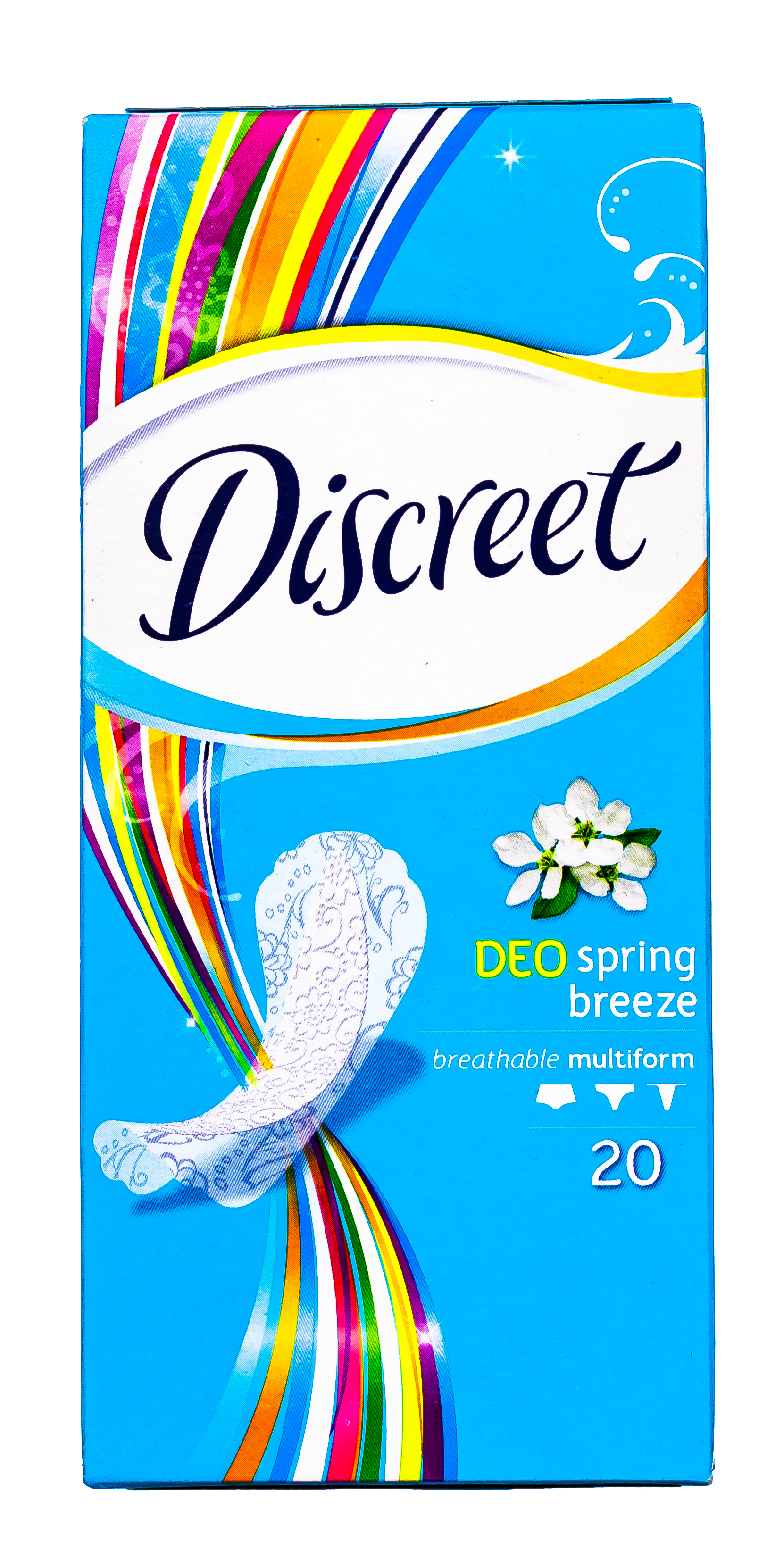 Discreet Прокладки мультиформ дышащие, 20 шт (Discreet, Deo 