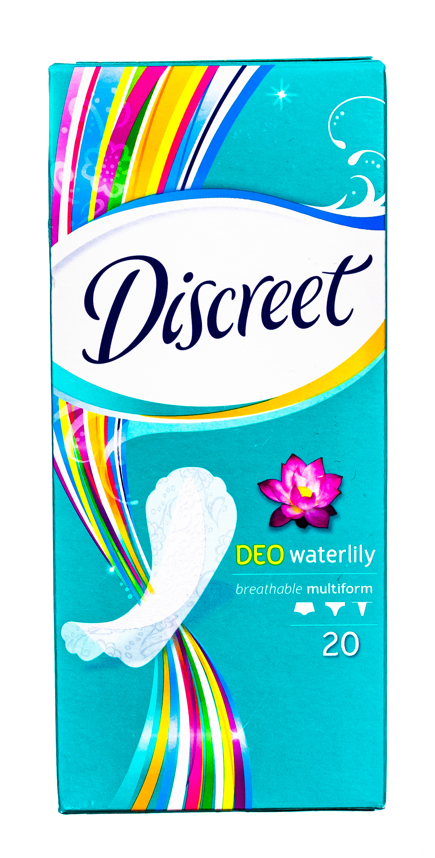 Discreet Ежедневные дышащие прокладки мультиформ, 20 шт (Dis
