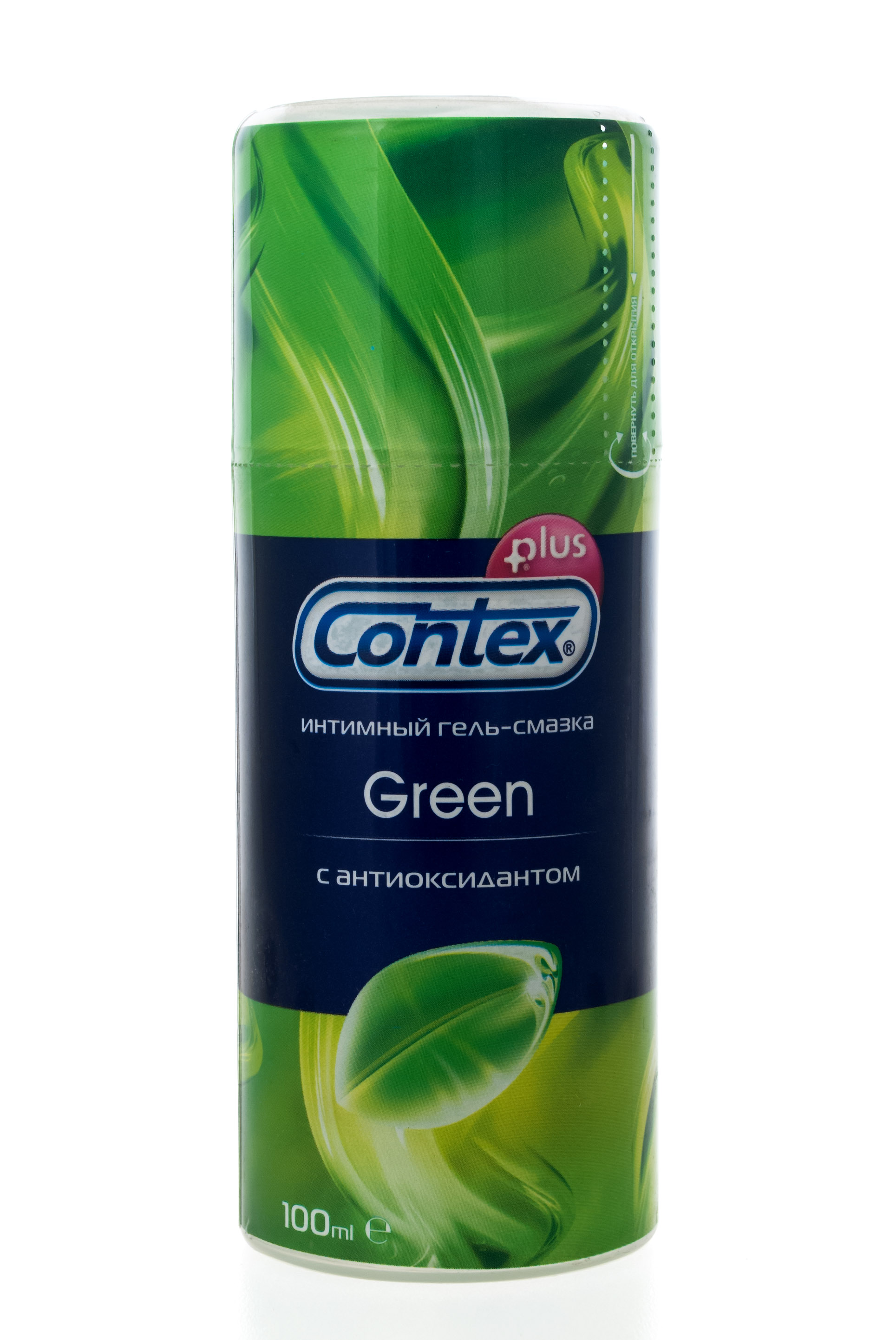 Contex Интимный гель-смазка Green, 100 мл (Contex, Гель-смаз