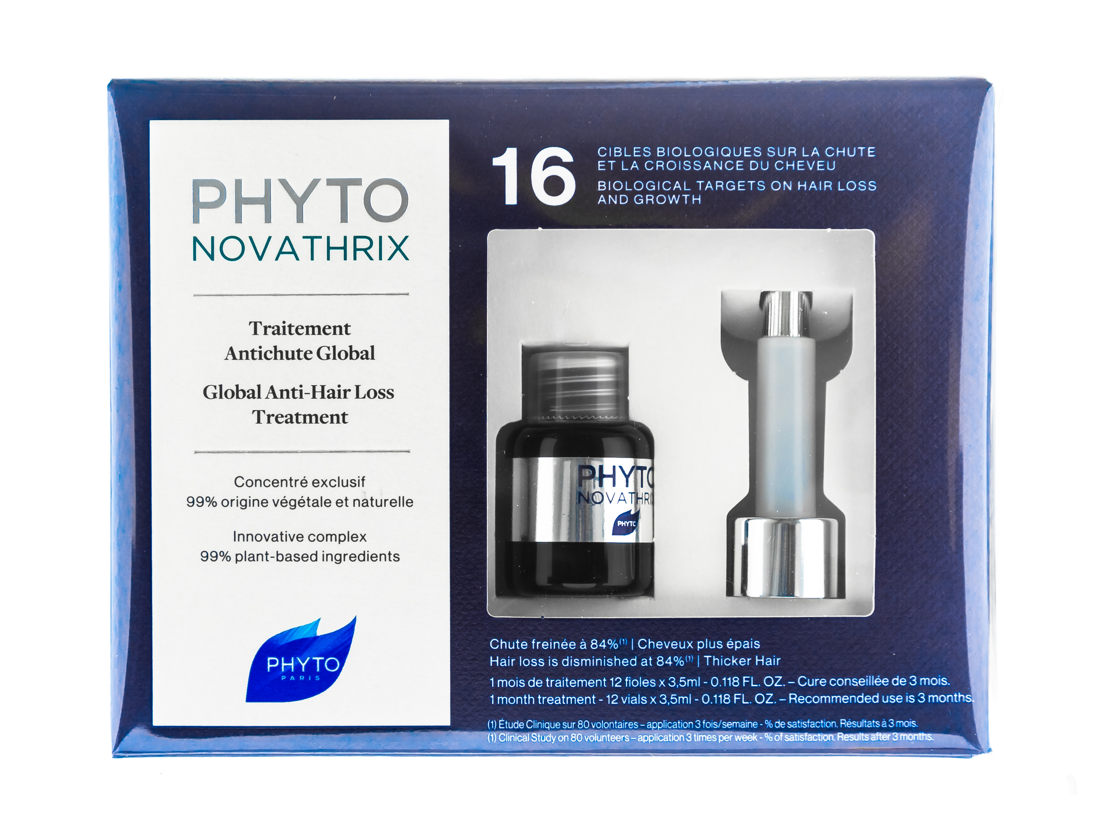 Phyto Комплексное средство против выпадения волос, 12х3,5 мл