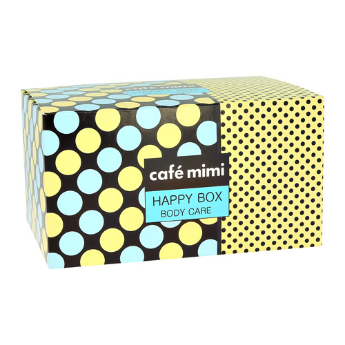 Набор подарочный женский CAFE MIMI HAPPY BOX молочко для тел