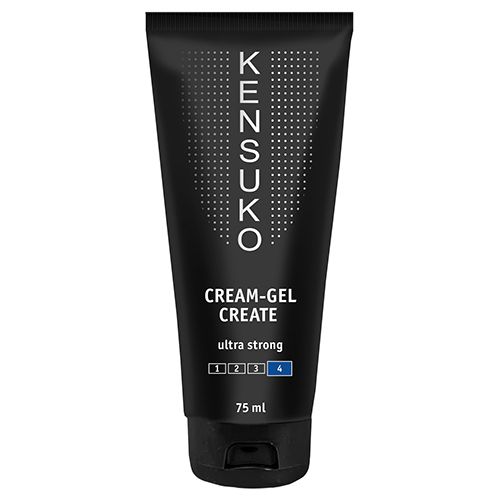 Крем-гель для укладки волос KENSUKO CREATE ультрасильной фик