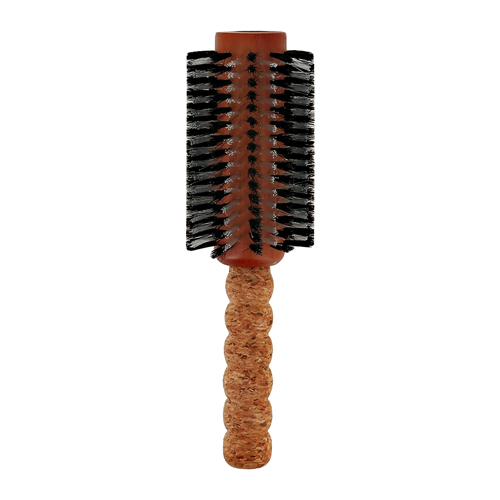 Брашинг для волос LADY PINK с натуральной щетиной пробковая 