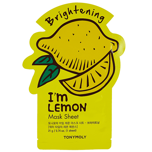 Маска для лица TONYMOLY с экстрактом лимона 21 г
