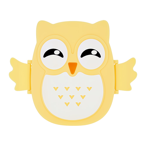 Ланч-бокс FUN OWL yellow 16 см
