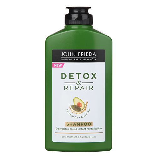 Шампунь для волос JOHN FRIEDA DETOX & REPAIR для очищения и 