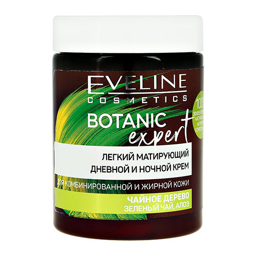 Крем для лица EVELINE BOTANIC EXPERT дневной и ночной матиру