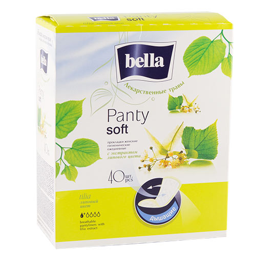 Прокладки ежедневные BELLA PANTY Soft с экстрактом липового 