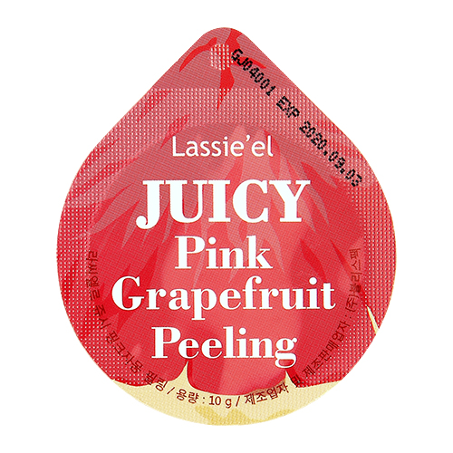 Гель -пилинг для лица LASSIEEL с экстрактом розового грейпфр
