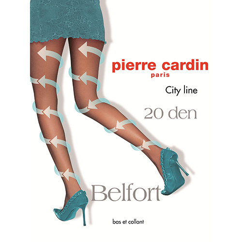 Колготки женские PIERRE CARDIN CITY LINE BELFORT 20 den Nero