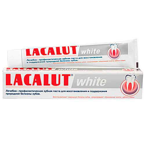 Паста зубная LACALUT White отбеливающая 75 мл