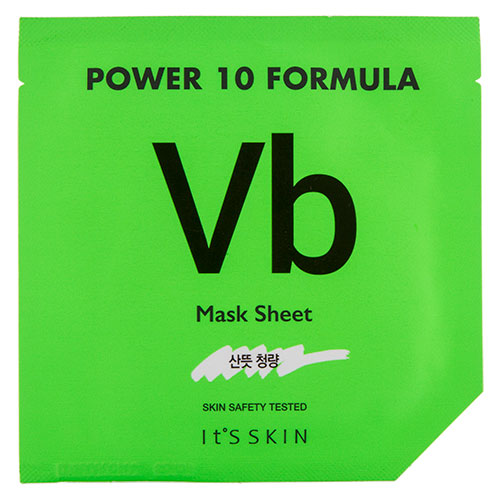 Маска для лица ITS SKIN POWER 10 FORMULA VB с витамином B во