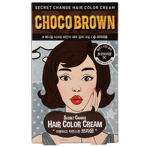 Крем-краска для волос MEDIHEAL SECRET HAIR тон Choco brown