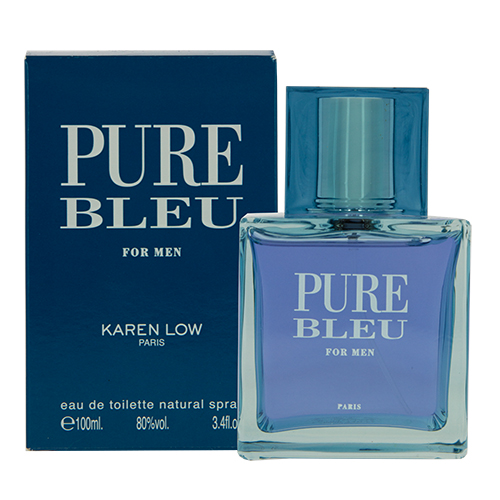 Парфюмерная вода KAREN LOW PURE BLUE муж. 100 мл