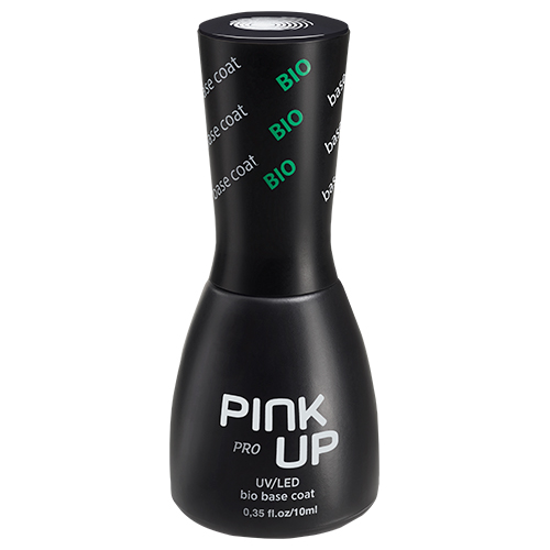 Эластичная база для ногтей UV/LED PINK UP PRO bio base coat 
