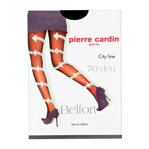 Колготки женские PIERRE CARDIN CITY LINE BELFORT 70 den Nero