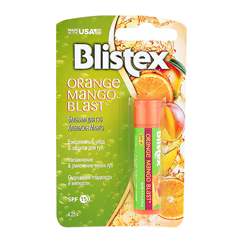 Бальзам для губ BLISTEX Апельсин-манго 4, 25 г